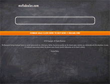 Tablet Screenshot of mcfadealer.com